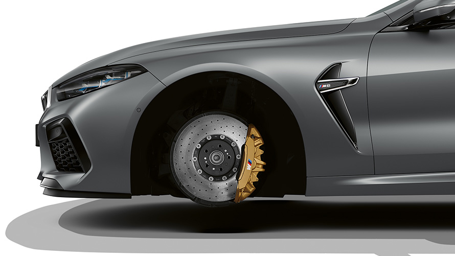 Lekkie hamulce węglowo-ceramiczne M.